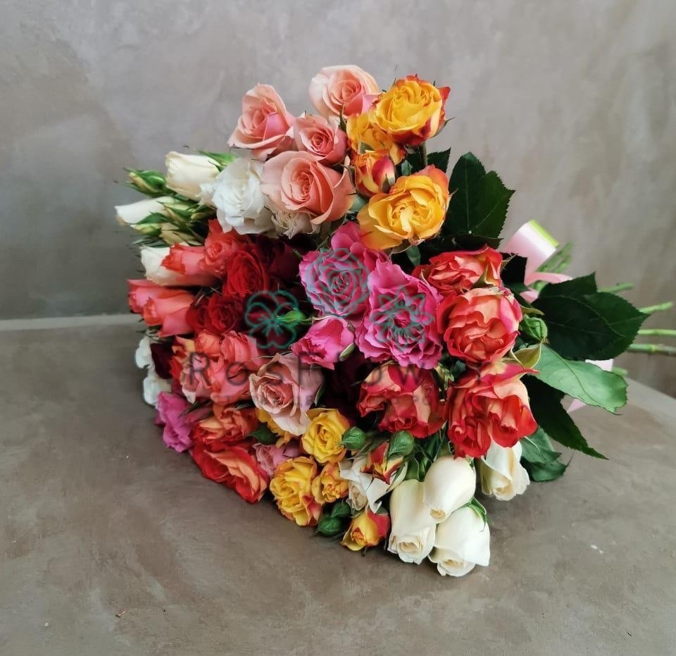 Букет цветов из: Розы в Горшково