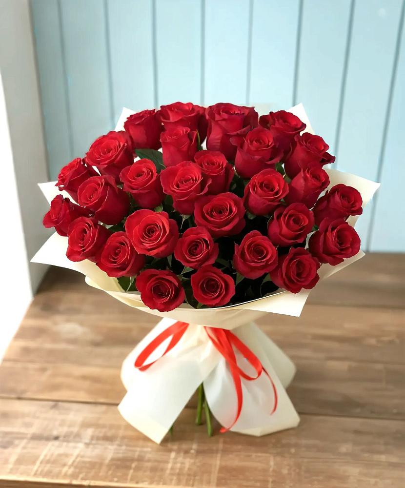 Букет 29 Красных роз в Горшково