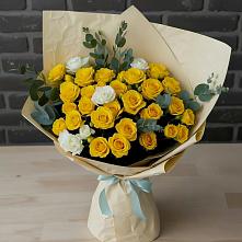 Букет цветов из:  Розы в Горшково