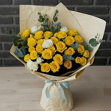 Букет цветов из:  Розы в Горшково