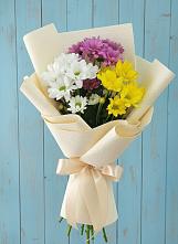 Букет цветов из:  Хризантемы #REPLACE_PRED# Горшково