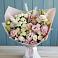 Букет цветов из: Альстромерии и Розы в Горшково