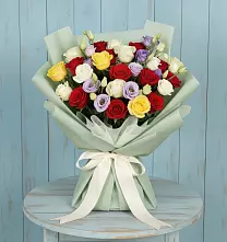 Букет цветов из:  Розы в Горшково