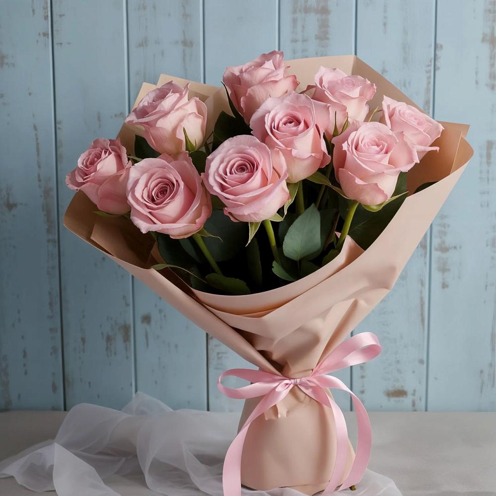 Букет цветов из: Розы в Горшково