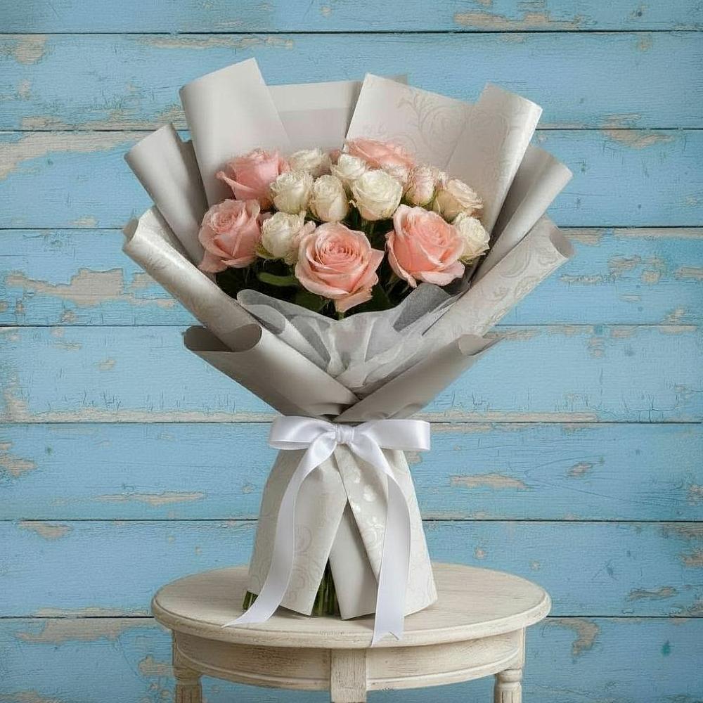 Букет цветов из: Розы в Горшково