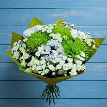 Букет цветов из:  Хризантемы в Горшково