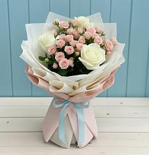 Букет цветов из:  Розы в Горшково