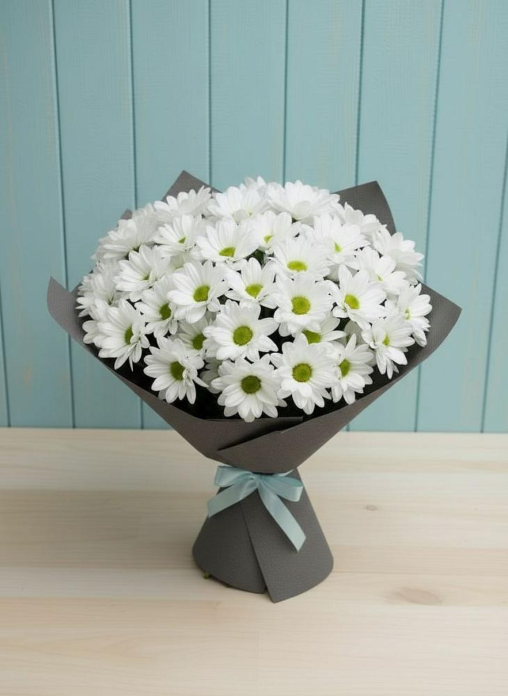 Букет цветов из: Хризантемы в Горшково