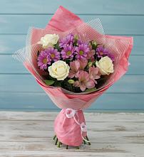 Букет цветов из:  Герберы в Горшково