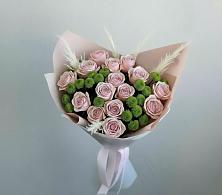 Букет цветов из:  Розы и Хризантемы в Горшково