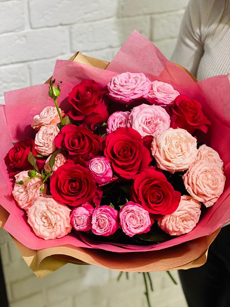 Букет цветов из: Розы в Горшково