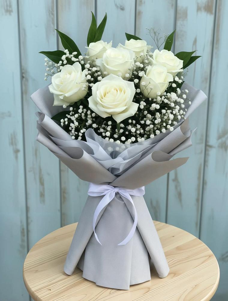 Букет цветов из: Розы в Горшково