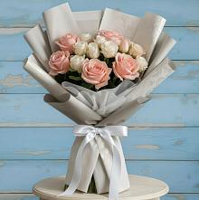 Букет цветов из:  Розы в Горшково