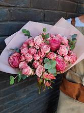 Букет цветов из:  Розы в Горшково