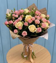 Букет цветов из:  Розы в Горшково