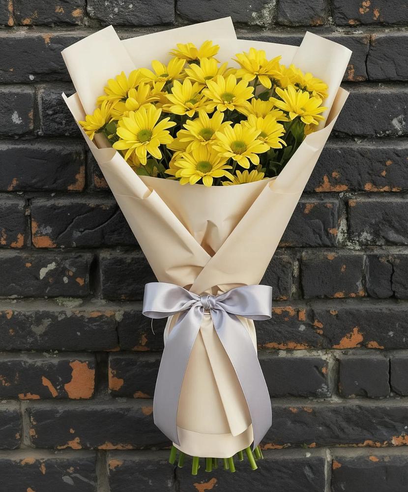 Букет цветов из: Хризантемы в Горшково