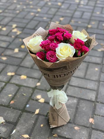 Букет цветов из: Розы в Горшково