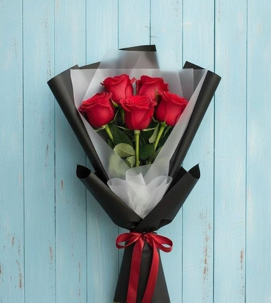 Букет цветов из: Розы в Горшково