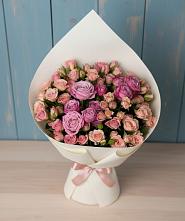 Букет цветов из:  Розы #REPLACE_PRED# Горшково